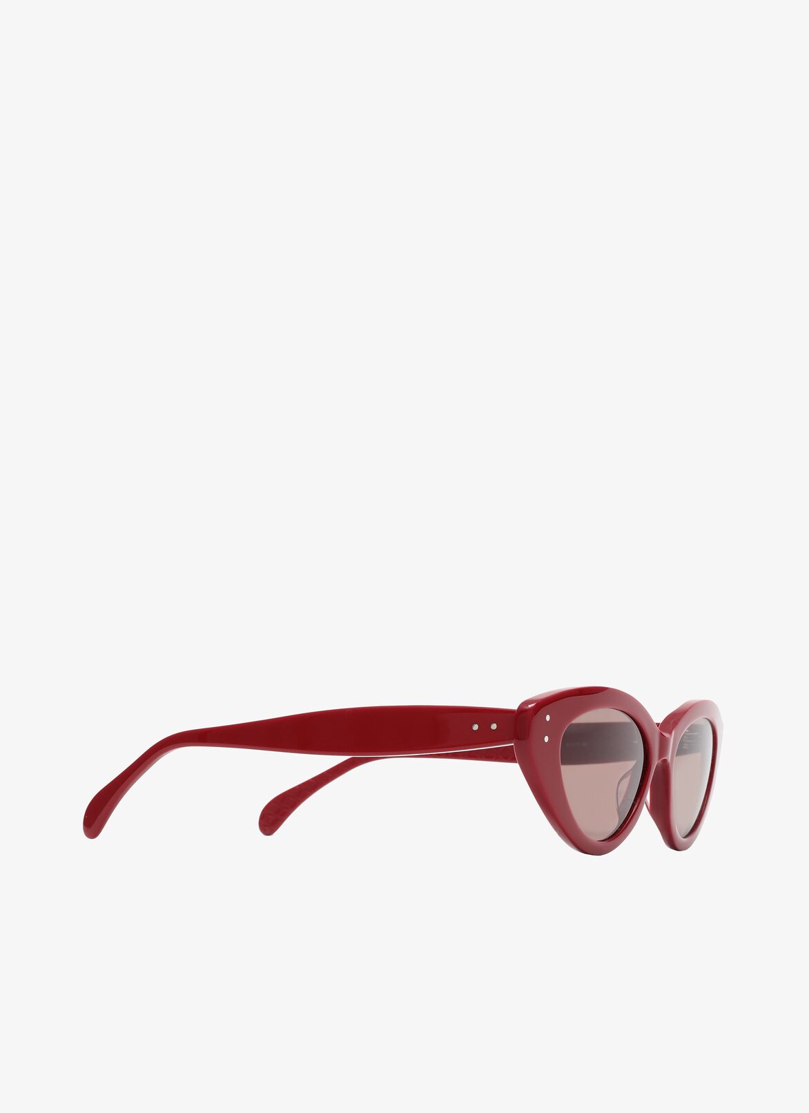 レッド キャットアイ サングラス ALAÏA レッド‐レッド-ピンク レッド キャットアイ サングラス
